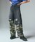 FADED CAMO LAYERED PANTS