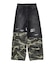 FADED CAMO LAYERED PANTS