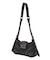 XG EMBLEM BUCKLE PANELED SHOULDER BAG