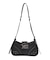XG EMBLEM BUCKLE PANELED SHOULDER BAG