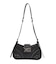 XG EMBLEM BUCKLE PANELED SHOULDER BAG