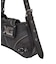 XG EMBLEM BUCKLE PANELED SHOULDER BAG