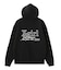 EMBROIDERED LOGO ZIP UP SWEAT HOODIE