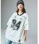 FACE LABEL NUMBER BIG TEE DRESS