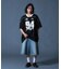 FACE LABEL NUMBER BIG TEE DRESS