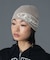 DIAGONAL OVAL LOGO JACQUARD BEANIE