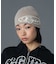 DIAGONAL OVAL LOGO JACQUARD BEANIE