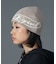 DIAGONAL OVAL LOGO JACQUARD BEANIE