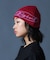 DIAGONAL OVAL LOGO JACQUARD BEANIE