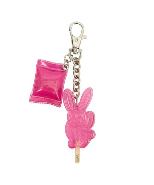 うさちゃん　アイス　キーホルダー　CANDY☆BUNNY　キャンディバニー BUNNY ICE CANDY KEY CHARM｜エックスガールの通販｜&mall（アンド