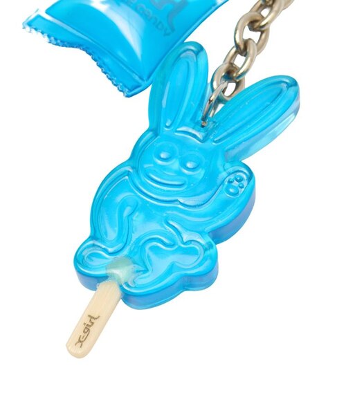 BUNNY ICE CANDY KEY CHARM｜エックスガールの通販｜&mall（アンド