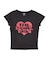 GRUNGE HEART S/S BABY TEE