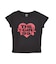 GRUNGE HEART S/S BABY TEE