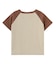 SPRAY AND EMBROIDERY LOGO RAGLAN S/S BABY TEE