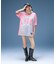 FACE LABEL FOOTBALL TEE DRESS