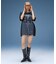 FACE LABEL FOOTBALL TEE DRESS