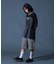 FACE LABEL FOOTBALL TEE DRESS