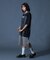 FACE LABEL FOOTBALL TEE DRESS