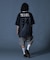 FACE LABEL FOOTBALL TEE DRESS