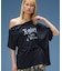 2WAY SHOULDER S/S TEE