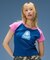 FACE RAGLAN S/S BABY TEE