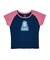 FACE RAGLAN S/S BABY TEE