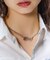 SCRIPT LOGO CHARM NECKLACE