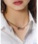 SCRIPT LOGO CHARM NECKLACE