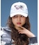 BUTTERFLY SCRIPT LOGO 6PANEL CAP