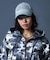 HIBISCUS CAMOUFLAGE ZIP UP SWEAT HOODIE