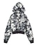 HIBISCUS CAMOUFLAGE ZIP UP SWEAT HOODIE