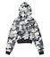 HIBISCUS CAMOUFLAGE ZIP UP SWEAT HOODIE