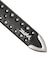 STAR STUDDED FAUX LEATHER BELT