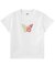 GRADIENT GLITTER BUTTERFLY S/S BABY TEE
