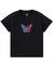 GRADIENT GLITTER BUTTERFLY S/S BABY TEE