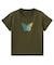GRADIENT GLITTER BUTTERFLY S/S BABY TEE
