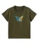 GRADIENT GLITTER BUTTERFLY S/S BABY TEE