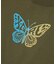 GRADIENT GLITTER BUTTERFLY S/S BABY TEE