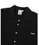 ARCH LOGO AND FACE OPEN COLLAR CROPPED SHIRT