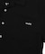 ARCH LOGO AND FACE OPEN COLLAR CROPPED SHIRT