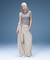 SHEER SLEEVELESS RIBBED HOODED TOP