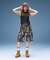 SHEER SLEEVELESS RIBBED HOODED TOP