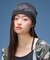 RHINESTONE DECORATIVE SCRIPT LOGO BEANIE