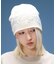 RHINESTONE DECORATIVE SCRIPT LOGO BEANIE
