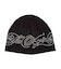 RHINESTONE DECORATIVE SCRIPT LOGO BEANIE