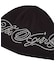 RHINESTONE DECORATIVE SCRIPT LOGO BEANIE