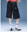 SIDE LOGO FACE RIBBED SOCKS