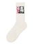 SIDE LOGO FACE RIBBED SOCKS