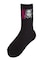 SIDE LOGO FACE RIBBED SOCKS