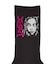 SIDE LOGO FACE RIBBED SOCKS